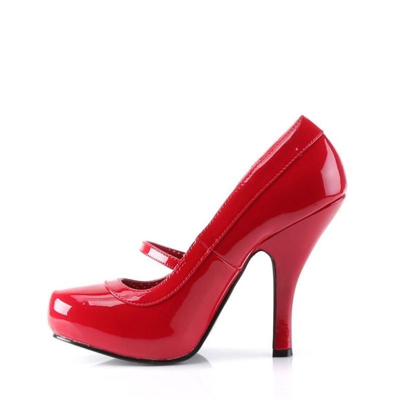 Pleaser Cutiepie-02 Women's Pumps Red | NZ NWPRAZ