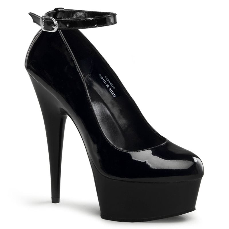 Pleaser Delight-686 Women\'s Pumps Black | NZ VIOKSW