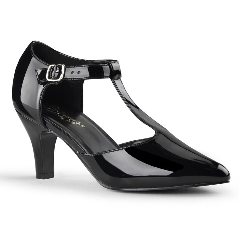 Pleaser Divine-415 Women\'s Pumps Black | NZ NTMVEI