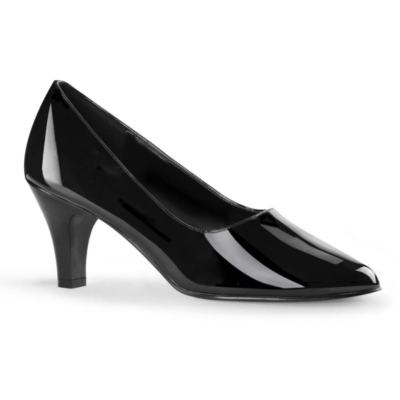 Pleaser Divine-420 Women\'s Pumps Black | NZ IJNPKR