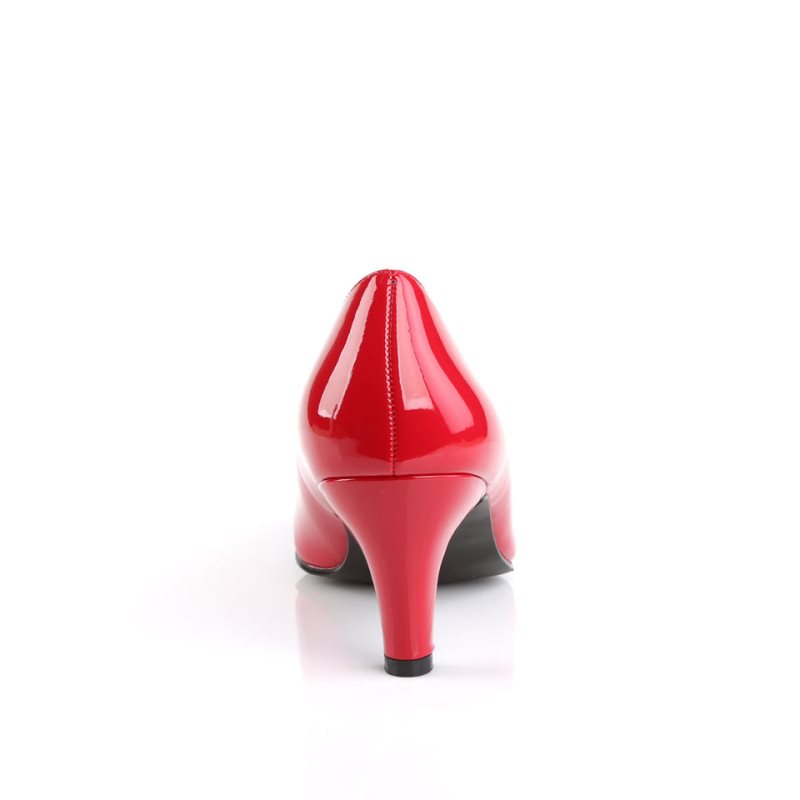 Pleaser Divine-420 Women's Pumps Red | NZ OTICZU