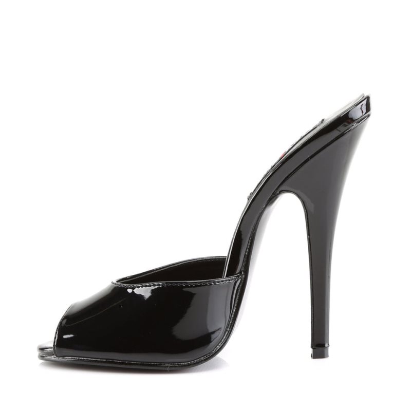 Pleaser Domina-101 Women's Mules Black | NZ SRFNGC