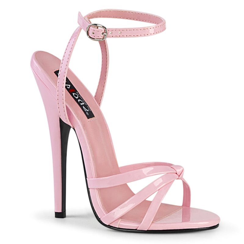 Pleaser Domina-108 Women\'s Heels Sandals Pink | NZ CGIYAQ