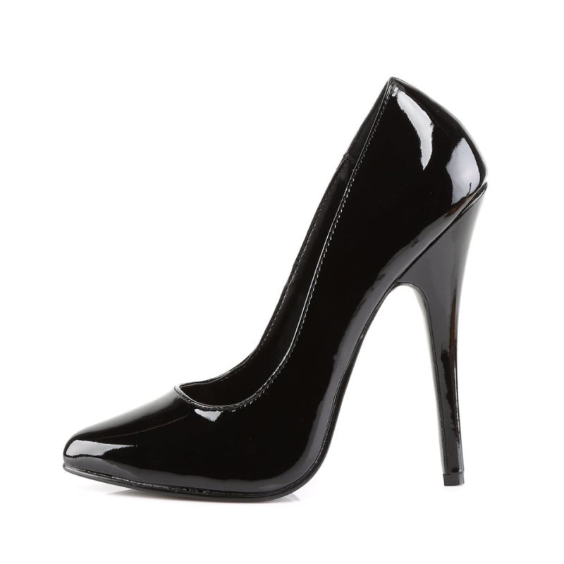 Pleaser Domina-420 Women's Pumps Black | NZ TRKPBD