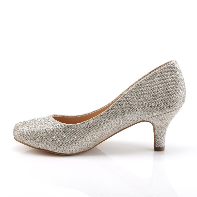 Pleaser Doris-06 Women's Pumps Beige | NZ ENQPRV