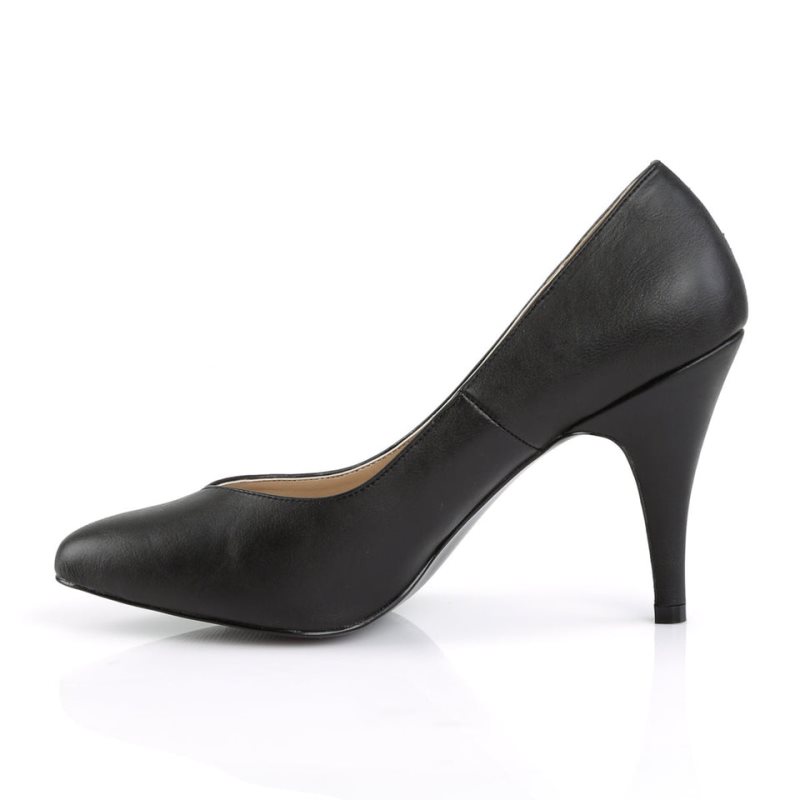 Pleaser Dream-420 Vegan Leather Women's Pumps Black | NZ GTOREL