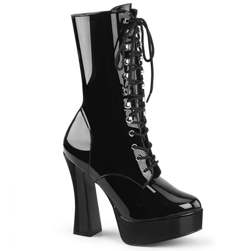 Pleaser Electra-1020 Women\'s Heels Boots Black | NZ DZGPJT