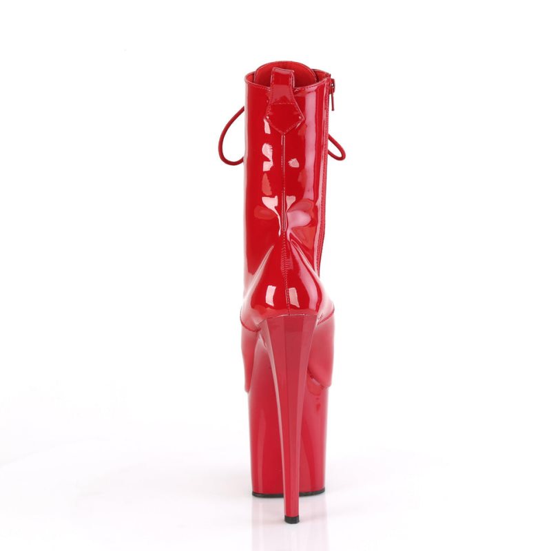 Pleaser Enchant-1040 Women's Heels Boots Red | NZ LMHOTP