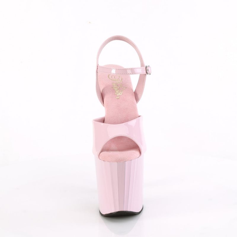 Pleaser Enchant-709 Women's Platform Heels Sandals Pink | NZ FORZKX