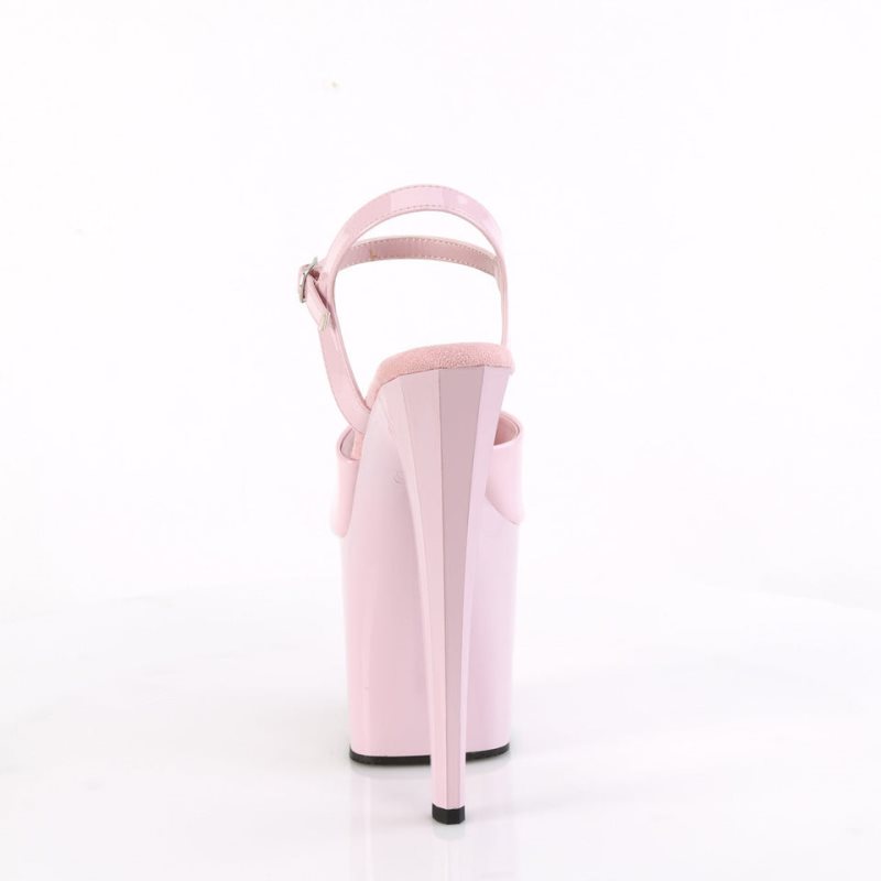 Pleaser Enchant-709 Women's Platform Heels Sandals Pink | NZ FORZKX