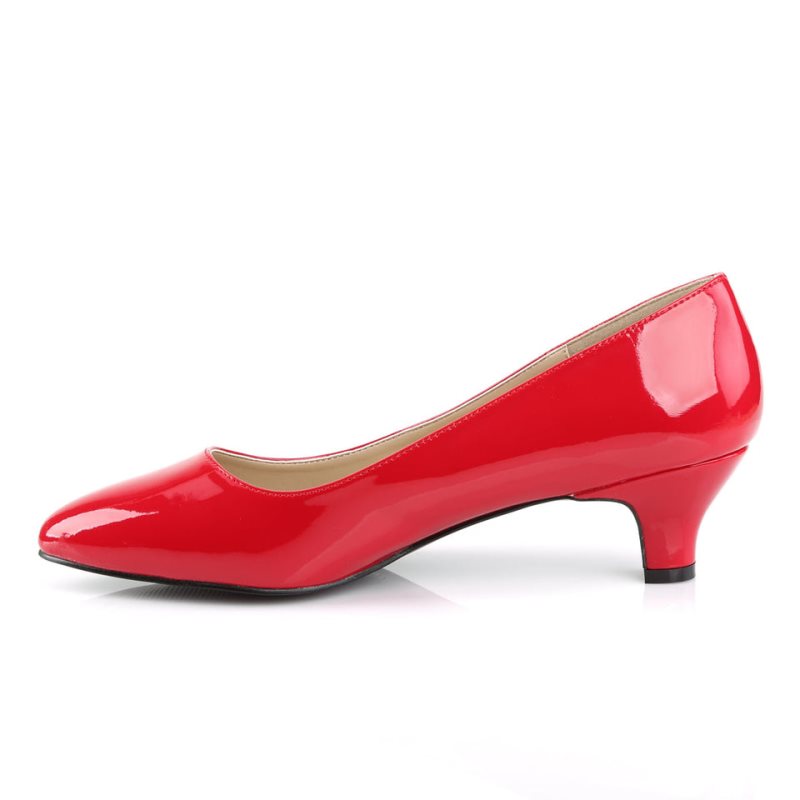 Pleaser Fab-420 Women's Pumps Red | NZ FQYIUK