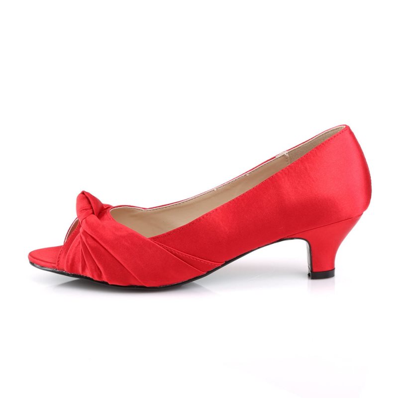 Pleaser Fab-422 Women's Pumps Red | NZ TEFXKU