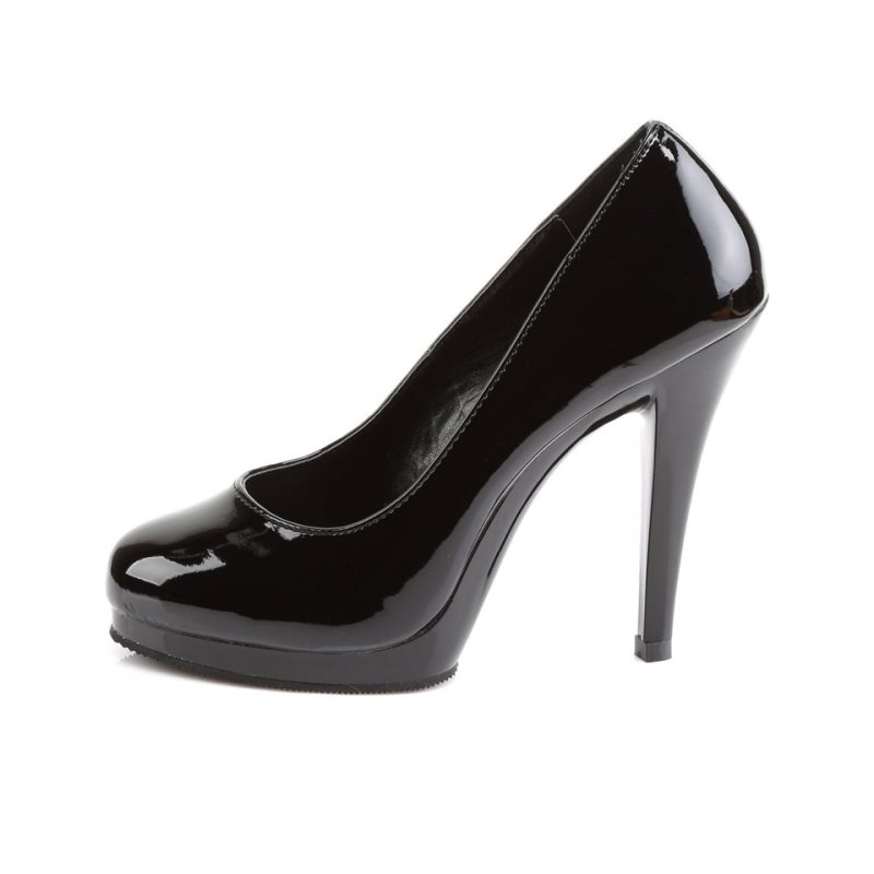 Pleaser Flair-480 Women's Pumps Black | NZ MWQIVR