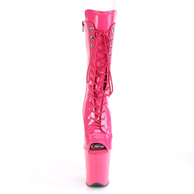 Pleaser Flamingo-1051 Women's Heels Boots Pink | NZ XUWSGE