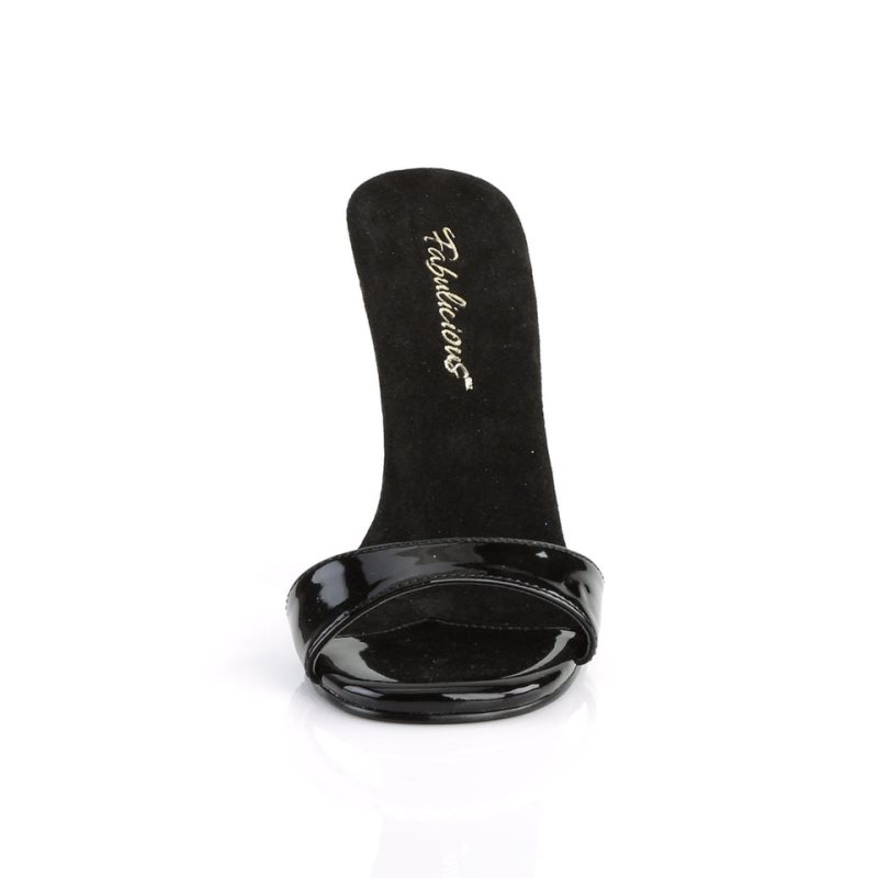 Pleaser Gala-01S Women's Slides Black | NZ MNLPXD