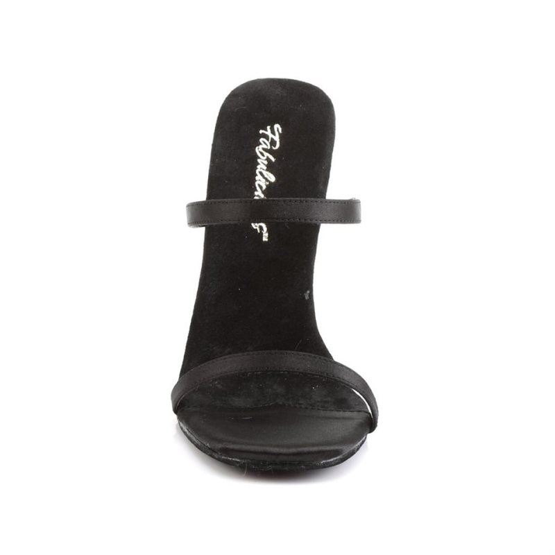 Pleaser Gala-02 Women's Slides Black | NZ OZLYST