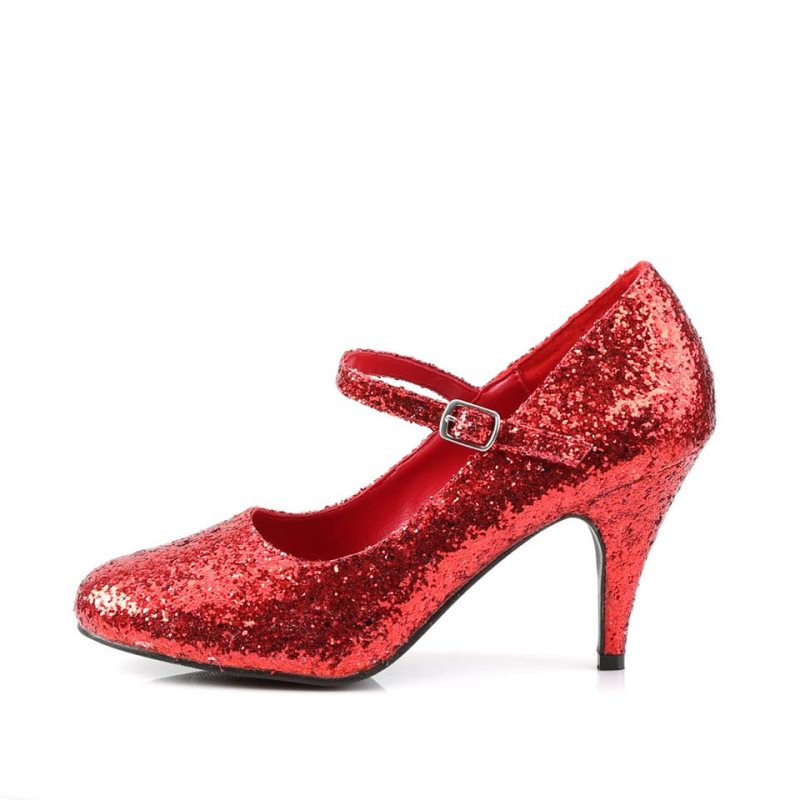 Pleaser Glinda-50G Women's Pumps Red | NZ RMDYZI