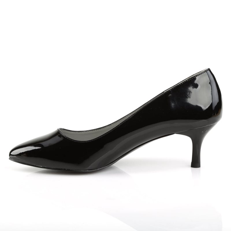 Pleaser Kitten-01 Women's Pumps Black | NZ YBKLHE