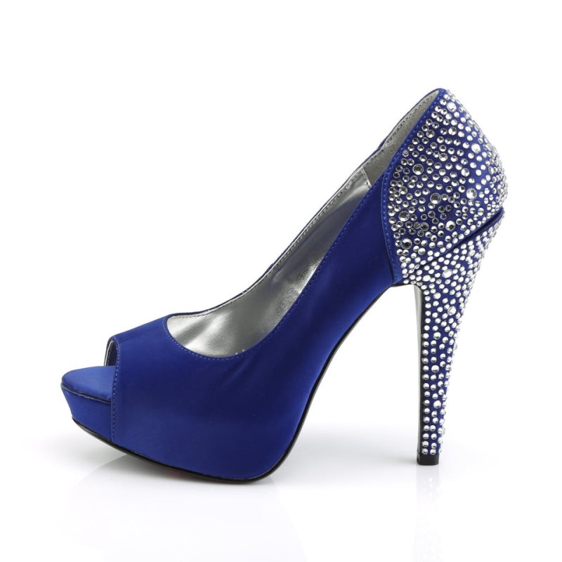 Pleaser Lolita-08 Women's Pumps Blue | NZ EYFMJC