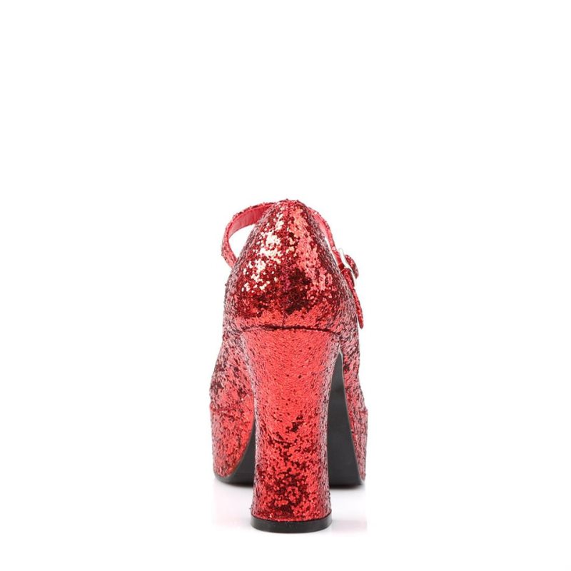 Pleaser Maryjane-50G Women's Pumps Red | NZ XQMIAC