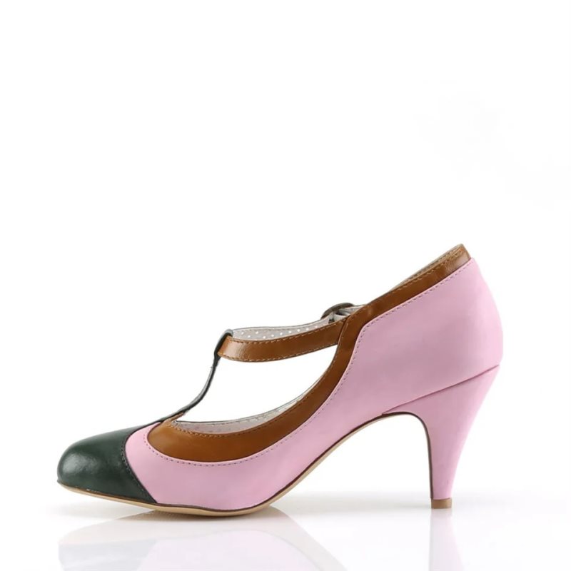 Pleaser Peach-03 Women's Pumps Pink | NZ WOJZLB