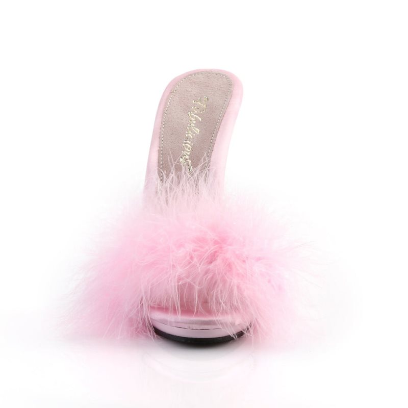 Pleaser Poise-501F Women's Platform Slides Pink | NZ GTXNLM