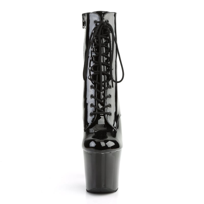 Pleaser Radiant-1020 Women's Heels Boots Black | NZ XSJWUM