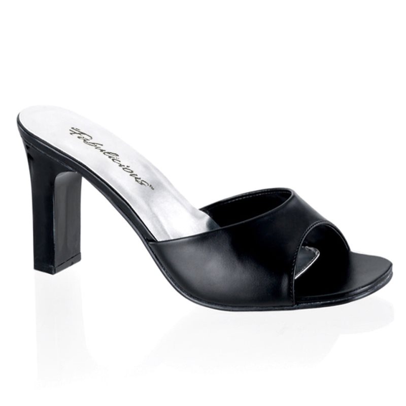 Pleaser Romance-301-2 Women\'s Slides Black | NZ DRAYTX