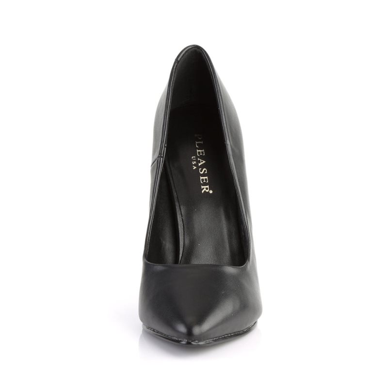 Pleaser Seduce-420 Vegan Leather Women's Pumps Black | NZ LZBHNR