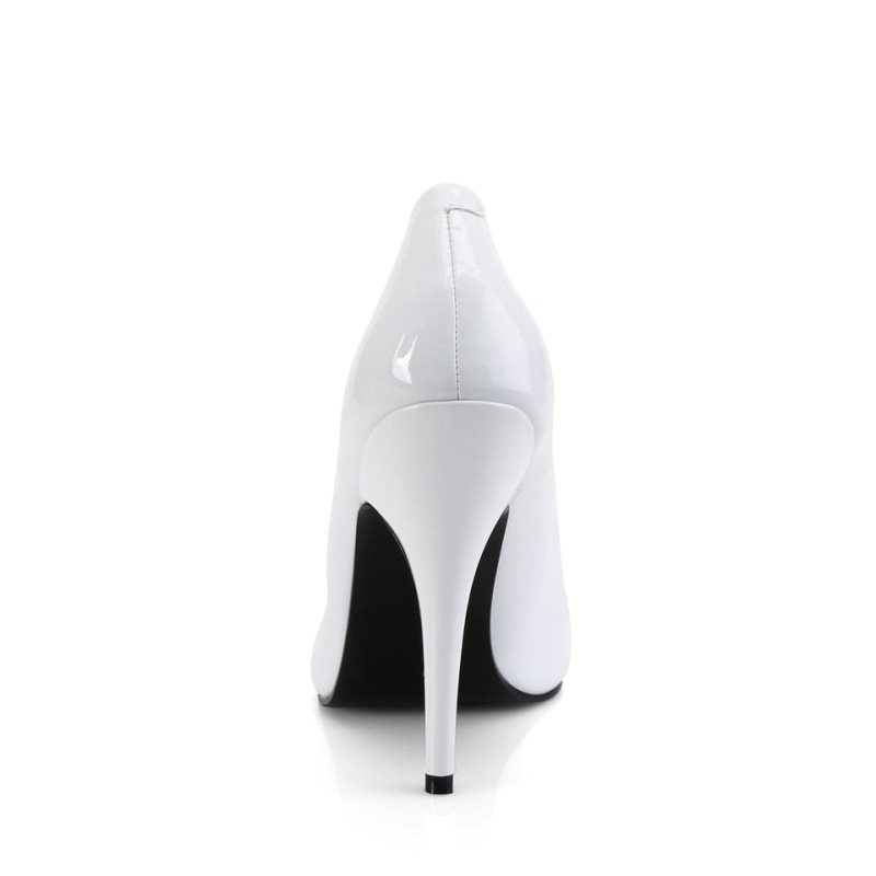 Pleaser Seduce-420 Women's Pumps White | NZ ASKGHP