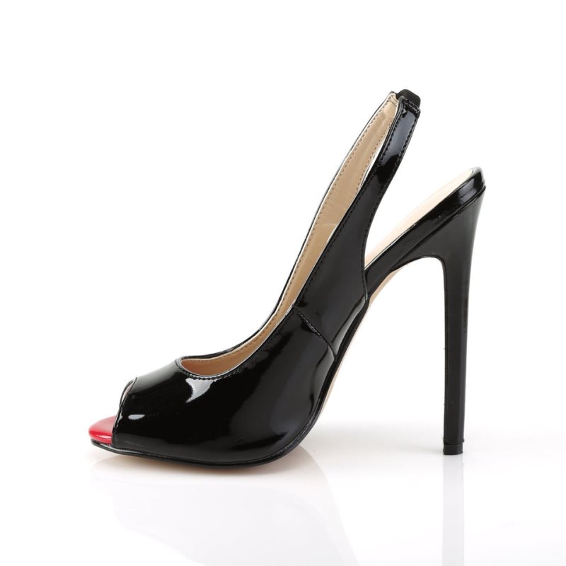 Pleaser Sexy-08 Women's Pumps Black | NZ ZRTEQL