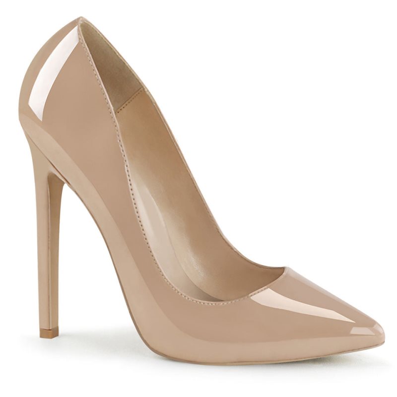 Pleaser Sexy-20 Women\'s Pumps Beige | NZ KCYHRX