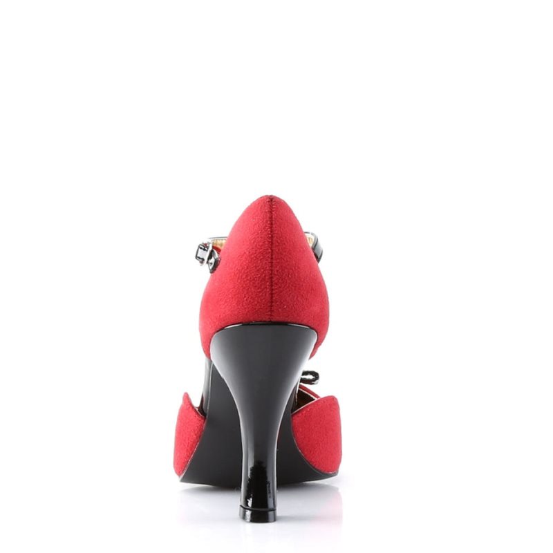 Pleaser Smitten-10 Women's Pumps Red | NZ OUKRFI