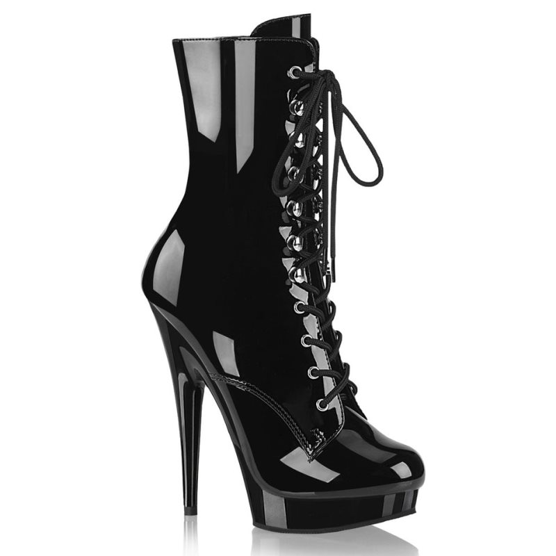 Pleaser Sultry-1020 Women\'s Heels Boots Black | NZ LCGOIR