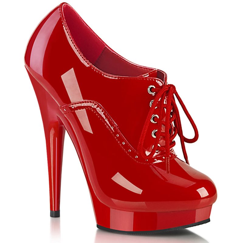 Pleaser Sultry-660 Women\'s Heels Boots Red | NZ MGQCNH