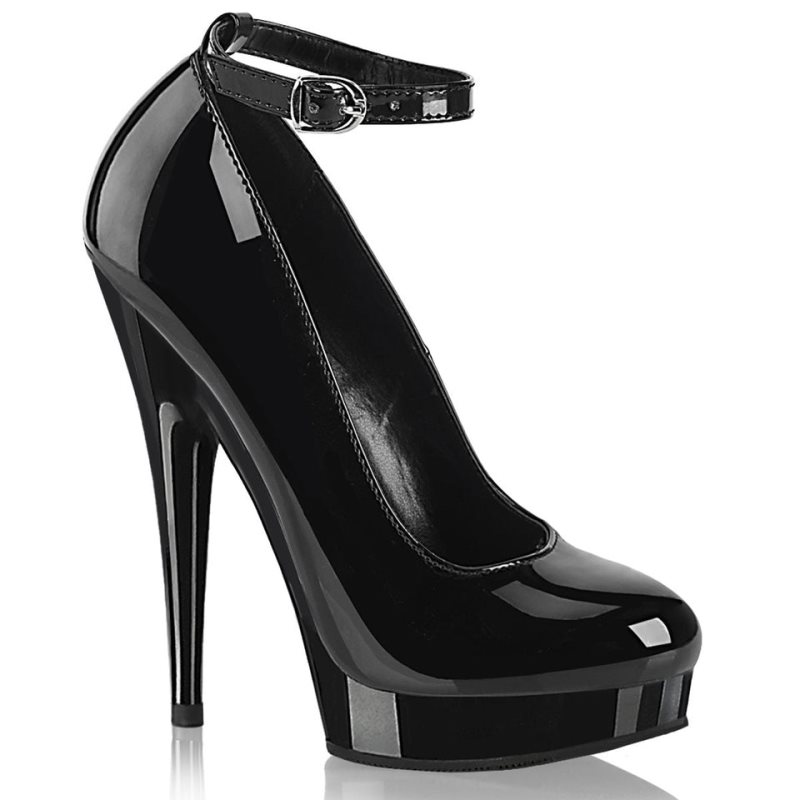 Pleaser Sultry-686 Women\'s Pumps Black | NZ UEMYND