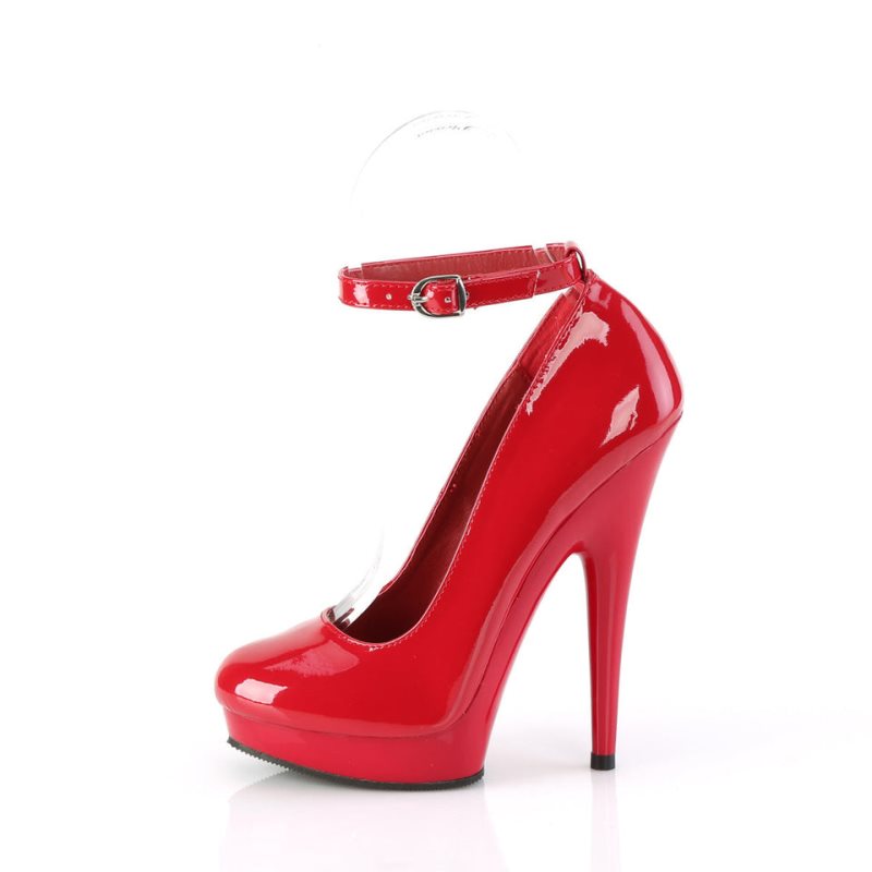 Pleaser Sultry-686 Women's Pumps Red | NZ IOYVSH