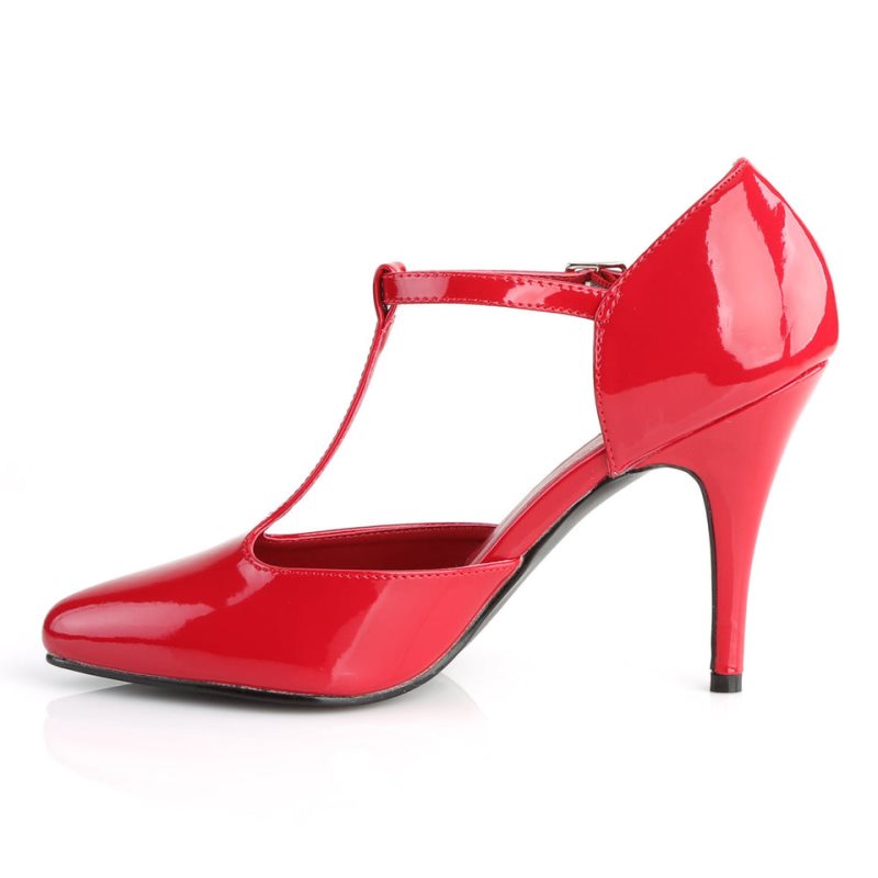 Pleaser Vanity-415 Women's Pumps Red | NZ RMQYJF