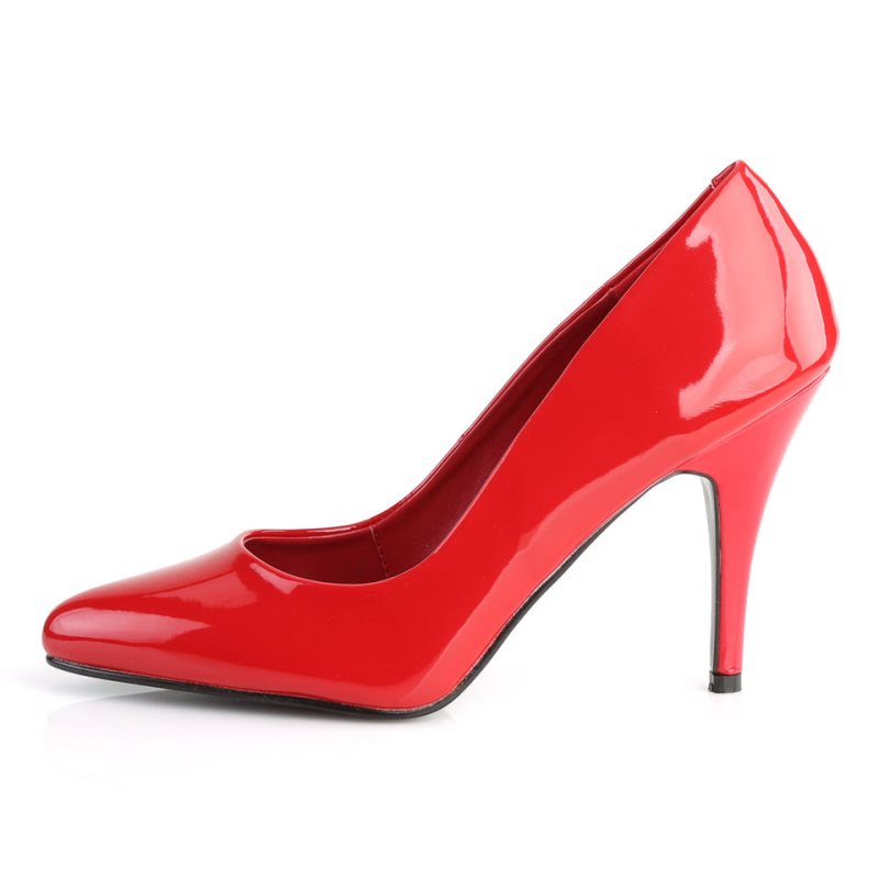 Pleaser Vanity-420 Women's Pumps Red | NZ FZGALD