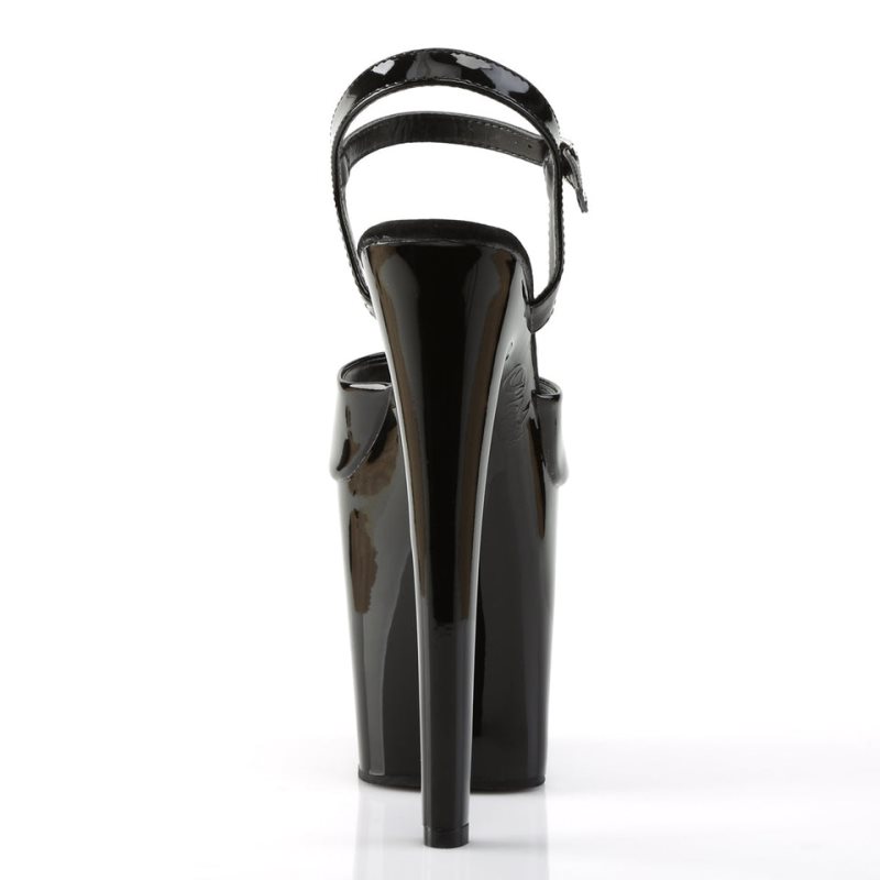 Pleaser Xtreme-809 Women's Platform Heels Sandals Black | NZ UJBSRW